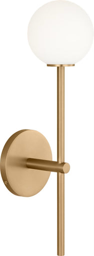 Sorelle One Light Wall Sconce Estate Brass