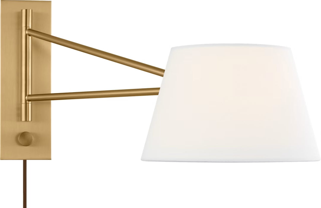 Visual Comfort Studio - SCRJWS199EBSWL - One Light Wall Sconce - Hale - Estate Brass