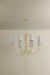 Troy Lighting - F5740-VGL - Eight Light Chandelier - Weiland - Vintage Gold Leaf