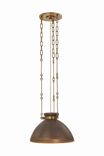 Allston One Light Pendant Patina Brass