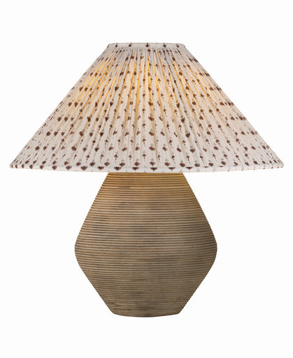 Calabria One Light Table Lamp Reggio