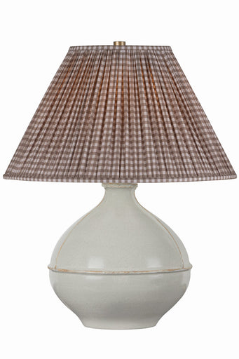 Salvage One Light Table Lamp Patina Brass