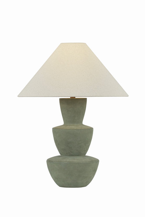 Troy Lighting - PTL4227-PBR/COM - One Light Table Lamp - Kamas - Patina Brass