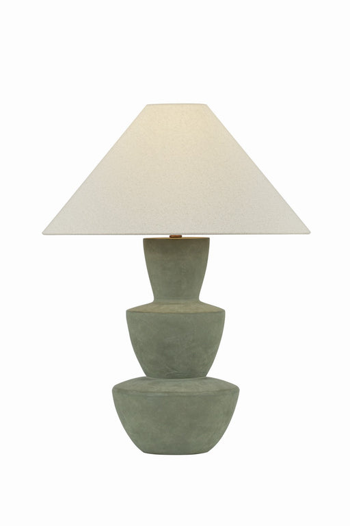 Troy Lighting - PTL4227-PBR/COM - One Light Table Lamp - Kamas - Patina Brass