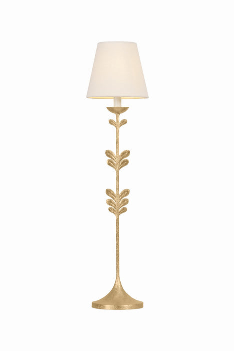 Troy Lighting - PTL4408-VGL - One Light Table Lamp - Florian - Vintage Gold Leaf