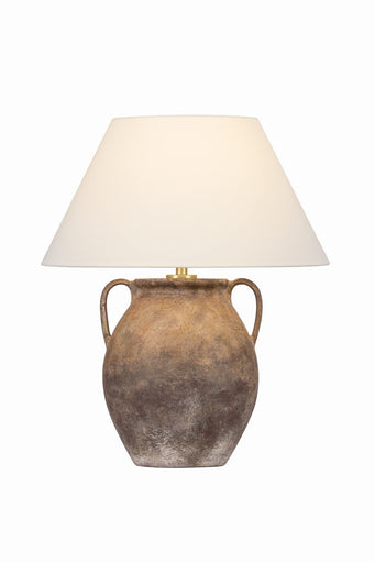 Acton One Light Table Lamp Vintage Gold Leaf