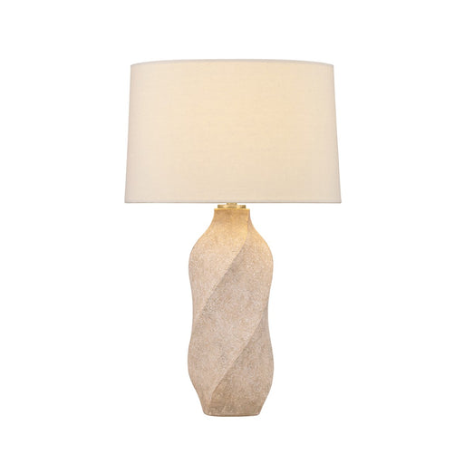 Troy Lighting - PTL7826-VGL/CCM - One Light Table Lamp - Declan - Vintage Gold Leaf