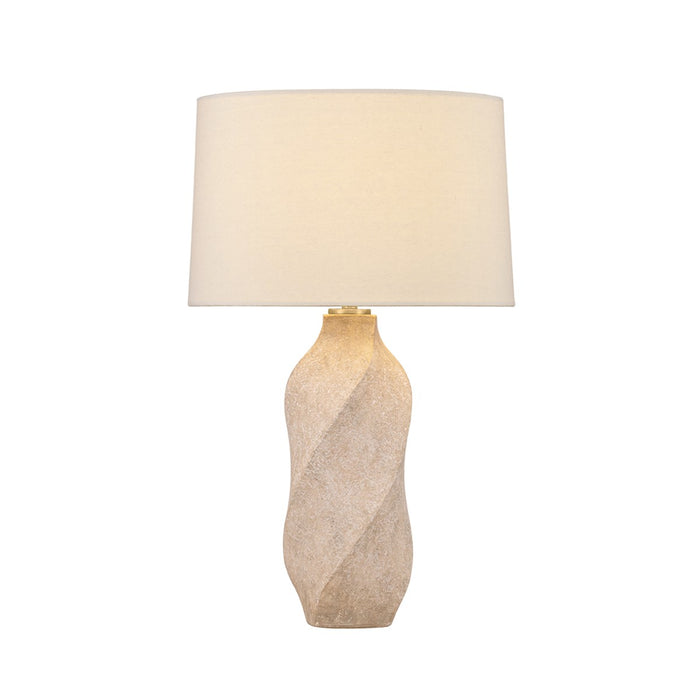 Troy Lighting - PTL7826-VGL/CCM - One Light Table Lamp - Declan - Vintage Gold Leaf