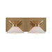 Varaluz - V67433BB - Two Light Bath Vanity - Ringsted - Brushed Brass
