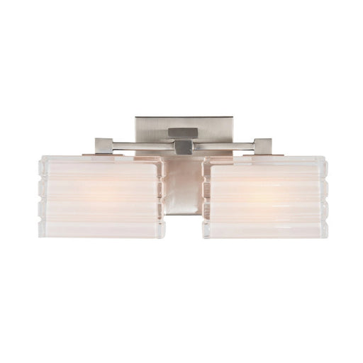 Sardinia Two Light Bath Vanity Brushed Nickel