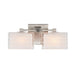 Varaluz - V67512BN - Two Light Bath Vanity - Sardinia - Brushed Nickel