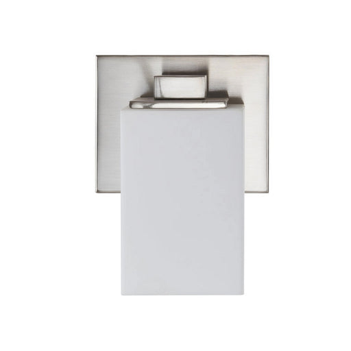 Capri One Light Wall Sconce Brushed Nickel