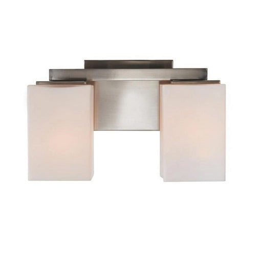 Capri Two Light Bath Vanity Brushed Nickel