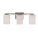 Varaluz - V68033BN - Three Light Bath Vanity - Capri - Brushed Nickel