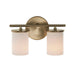 Varaluz - V68082BB - Two Light Bath Vanity - Merano - Brushed Brass