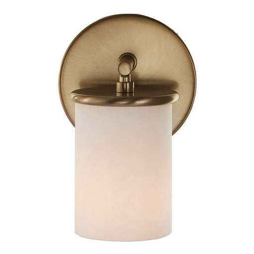 Merano One Light Bath Vanity Brushed Brass