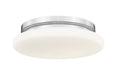 Z-Lite - 1025F12-BN-LED - One Light Flush Mount - Soleil - Brushed Nickel