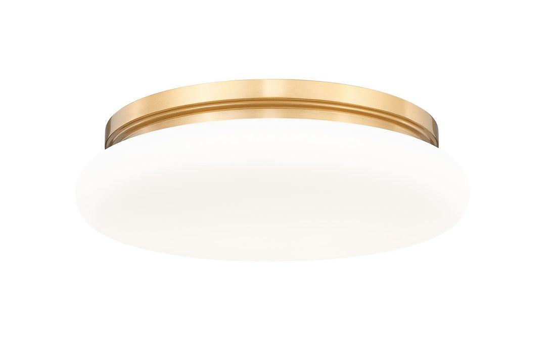 Z-Lite - 1025F16-MGLD-LED - One Light Flush Mount - Soleil - Modern Gold