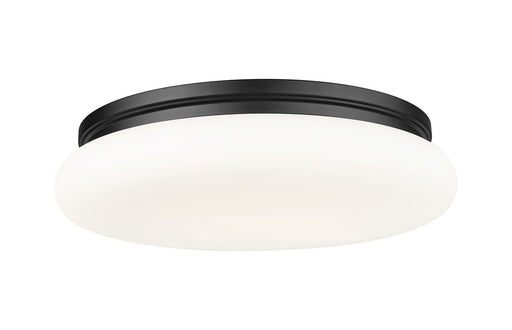 Z-Lite - 1025F20-MB-LED - One Light Flush Mount - Soleil - Matte Black