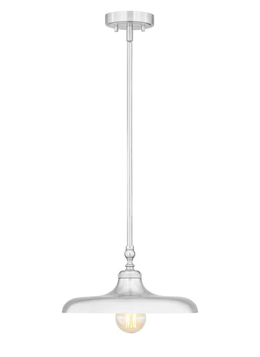 Camden One Light Pendant Brushed Nickel