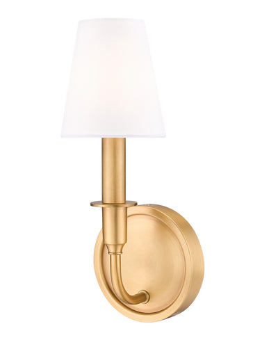 Tova One Light Wall Sconce Rubbed Brass
