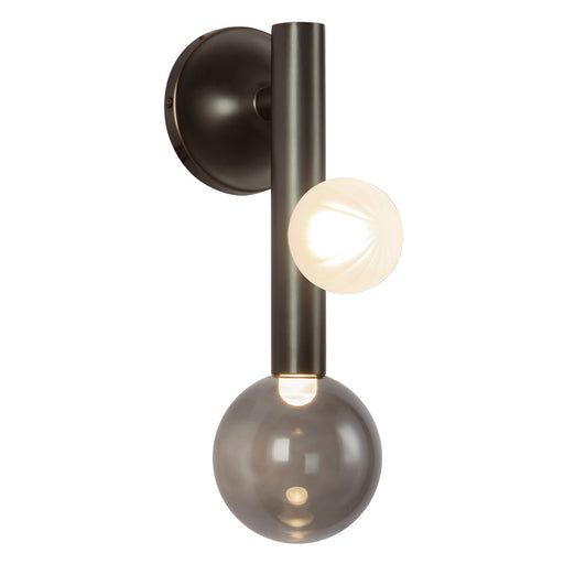 Kuzco Lighting - WS32814-UB/SM - LED Wall Sconce - Reese - Urban Bronze/Smoked Glass