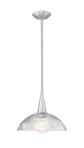 Lunelle One Light Pendant Brushed Nickel