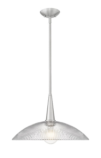 Lunelle One Light Pendant Brushed Nickel
