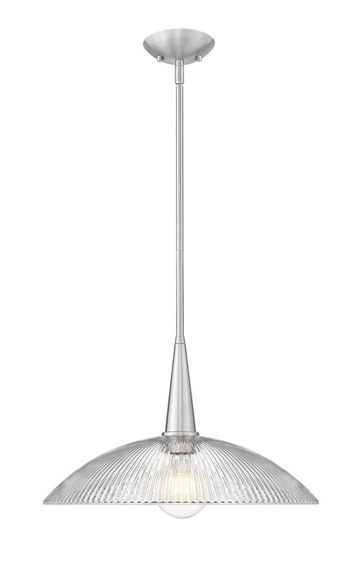 Z-Lite - 3051P18-BN - One Light Pendant - Lunelle - Brushed Nickel