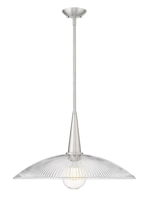 Z-Lite - 3051P24-BN - One Light Pendant - Lunelle - Brushed Nickel