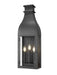 Z-Lite - 5030B-BK - Three Light Outdoor Wall Light - Toulouse - Sand Black