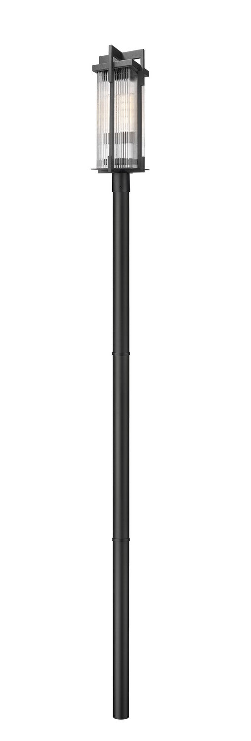 Z-Lite - 5031PHBR-5009P96-BK - Two Light Outdoor Post Mounted Fixture - Fortis - Sand Black