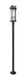 Z-Lite - 5031PHBR-5012P-BK - Two Light Outdoor Post Mounted Fixture - Fortis - Sand Black