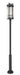 Z-Lite - 5031PHXLR-5010P-BK - Three Light Outdoor Post Mounted Fixture - Fortis - Sand Black