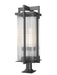 Z-Lite - 5031PHXLR-533PM-BK - Three Light Outdoor Pier Mounted Fixture - Fortis - Sand Black