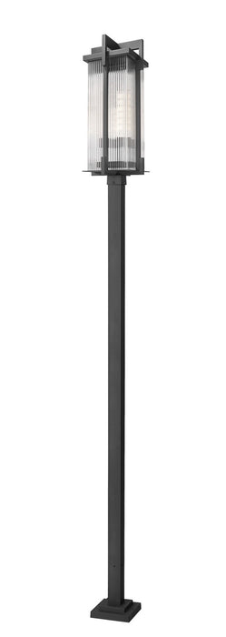 Z-Lite - 5031PHXLS-536P-BK - Three Light Outdoor Post Mounted Fixture - Fortis - Sand Black