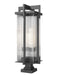 Z-Lite - 5031PHXLS-SQPM-BK - Three Light Outdoor Pier Mounted Fixture - Fortis - Sand Black