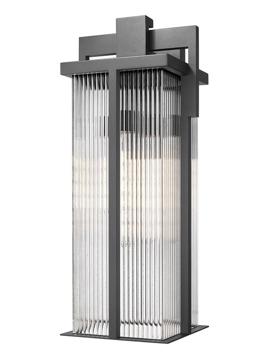 Z-Lite - 5031XL-BK - Three Light Outdoor Wall Light - Fortis - Sand Black