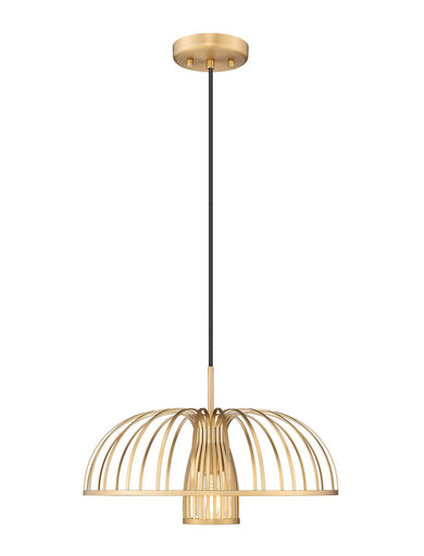 Valencia One Light Pendant Modern Gold