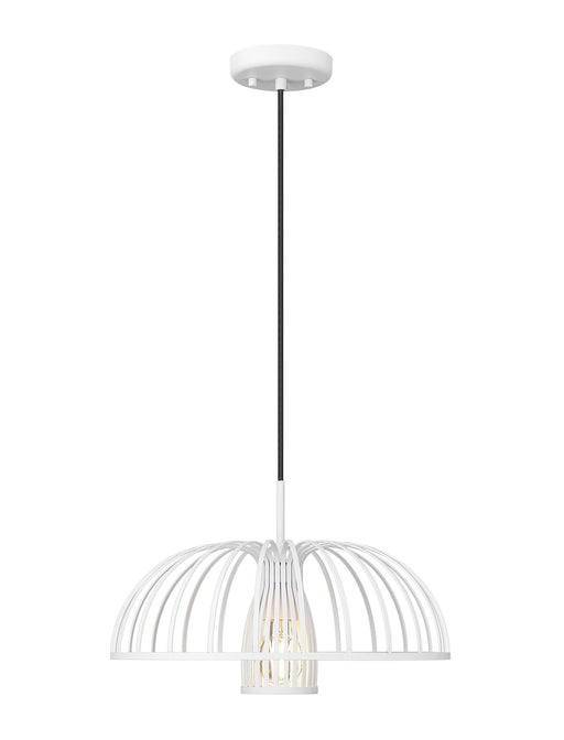 Z-Lite - 623P16-TXWH - One Light Pendant - Valencia - Texture White