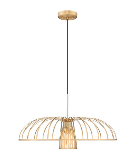 Valencia One Light Pendant Modern Gold