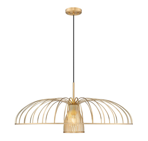 Valencia One Light Pendant Modern Gold