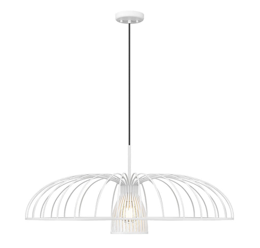 Z-Lite - 623P35-TXWH - One Light Pendant - Valencia - Texture White