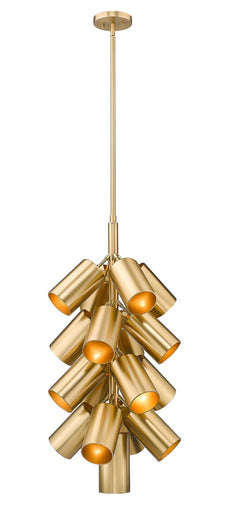 Lumina 17 Light Chandelier Modern Gold