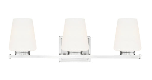 Nextra Three Light Vanity Brushed Nickel