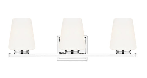 Nextra Three Light Vanity Chrome