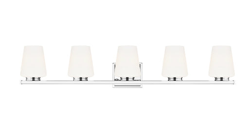 Nextra Five Light Vanity Chrome