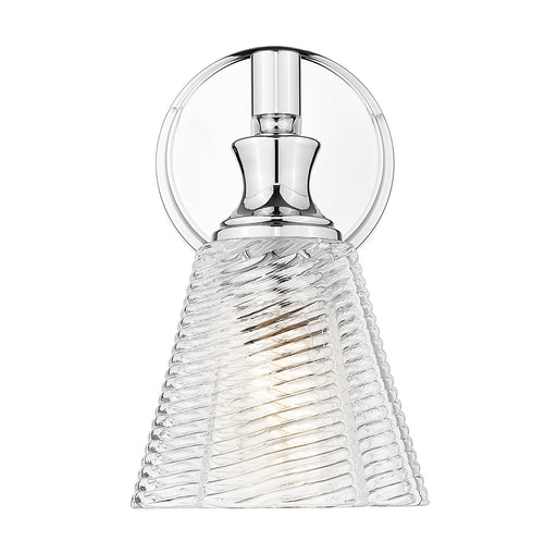 Auden One Light Wall Sconce Chrome