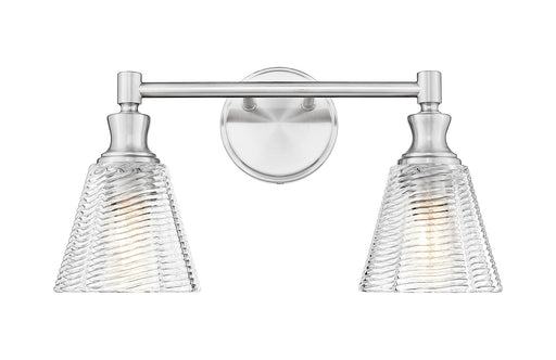 Auden Two Light Vanity Brushed Nickel