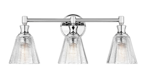 Auden Three Light Vanity Chrome
